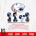 South Alabama Jaguars Snoopy Sport 12 Svg Eps Dxf Png File, Digital Download