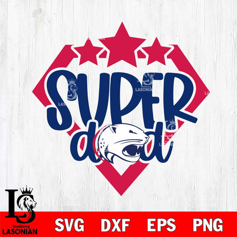 South Alabama Jaguars Supper Dad Svg Eps Dxf Png File, Digital Download, Instant Download