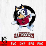 South Carolina Gamecocks Bandit Heeler Rugby Svg Eps Dxf Png File, Digital Download ,Instant Download, Cricut File