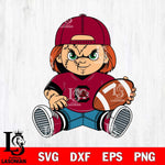 South Carolina Gamecocks Chucky Horror 3 Svg Eps Dxf Png File, NCAA svg, Digital Download, Instant Download