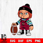 South Carolina Gamecocks Chucky Horror 6 Svg Eps Dxf Png File, NCAA svg, Digital Download, Instant Download