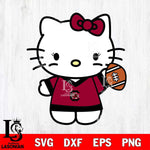 South Carolina Gamecocks Hello Kitty sport 7 Svg Eps Dxf Png File, NCAA svg, Digital Download, Instant Download