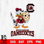 South Carolina Gamecocks Jason Voorhees 12 Svg Eps Dxf Png File, Digital Download