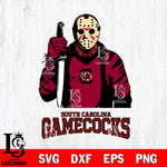 South Carolina Gamecocks Jason Voorhees 6 Svg Eps Dxf Png File, Digital Download