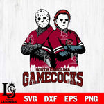 South Carolina Gamecocks Jason Voorhees 8 Svg Eps Dxf Png File, Digital Download