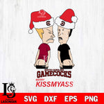 South Carolina Gamecocks Merry KissMyass Svg Eps Dxf Png File,NCAA Svg Files,Digital Download,Sublimation,Instant Download