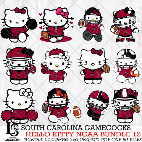 South Carolina Gamecocks NCAA Bundle 12 Svg Eps Dxf Png File, NCAA svg, Digital Download, Instant Download