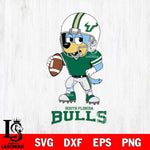 South Florida Bulls Bluey rugby Svg Eps Dxf Png File, Digital Download ,Instant Download, Cricut File