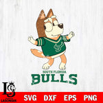 South Florida Bulls Chilli Dance Svg Eps Dxf Png File, Digital Download, Instant Download