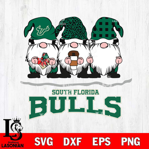 South Florida Bulls Gnomes Coffee Svg Eps Dxf Png File, Digital Download, Instant Download