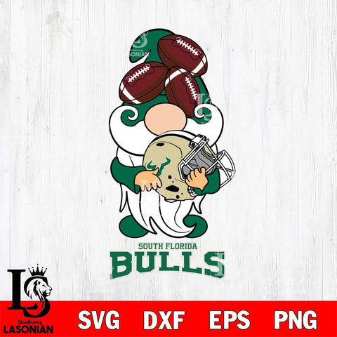 South Florida Bulls Gnomes Helmet Svg Eps Dxf Png File, Digital Download, Instant Download