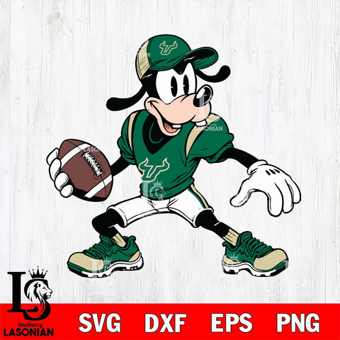 South Florida Bulls Goofy Svg Eps Dxf Png File, NCAA svg, Digital Download, Instant Download