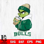 South Florida Bulls Grinch Bougie Sport Svg Eps Dxf Png File, Digital Download, Instant Download