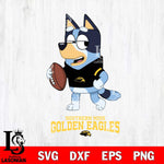 Southern Miss Golden Eagles Bluey Football Sport Svg Eps Dxf Png File, Digital Download ,Instant Download, Cricut File