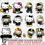 Southern Miss Golden Eagles NCAA Bundle 12 Svg Eps Dxf Png File, NCAA svg, Digital Download, Instant Download