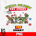 Special Delivery Toy Story For Sonny Files,Christmas file,Digital Download ,Instant Download