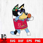 St Louis Cardinals Bandit Heeler Christmas Svg Eps Dxf Png File, Digital Download, Instant Download