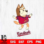 St Louis Cardinals Chilli Dance Svg Eps Dxf Png File, Digital Download, Instant Download