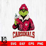 St Louis Cardinals Grinch Leopard Svg Eps Dxf Png File, Digital Download, Instant Download