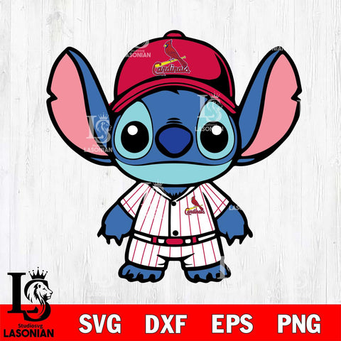 St Louis Cardinals Stitch Svg Eps Dxf Png File, Digital Download, Instant Download