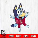 Stanford Cardinal Bluey 3 Svg Eps Dxf Png File, Digital Download, Instant Download