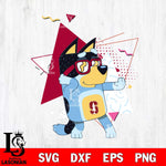 Stanford Cardinal Bluey 4 Svg Eps Dxf Png File, Digital Download, Instant Download