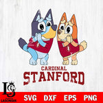 Stanford Cardinal Bluey & Bingo 5 Svg Eps Dxf Png File, NCAA svg, Digital Download, Instant Download