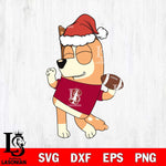 Stanford Cardinal Bluey Chilli Christmas Svg Eps Dxf Png File, Digital Download, Instant Download