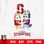 Stanford Cardinal Bluey Chilli Dance Svg Eps Dxf Png File, Digital Download, Instant Download