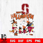 Stanford Cardinal Bluey Halloween Family Svg Eps Dxf Png File, Digital Download, Instant Download