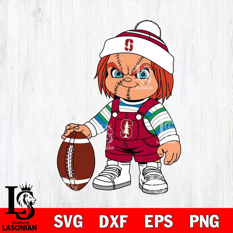 Stanford Cardinal Chucky Horror 6 Svg Eps Dxf Png File, NCAA svg, Digital Download, Instant Download