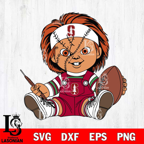 Stanford Cardinal Chucky Horror 9 Svg Eps Dxf Png File, NCAA svg, Digital Download, Instant Download