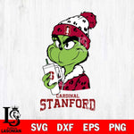 Stanford Cardinal Grinch Bougie Leopard Svg Eps Dxf Png File, Digital Download, Instant Download