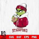 Stanford Cardinal Grinch Bougie Sport Svg Eps Dxf Png File, Digital Download, Instant Download