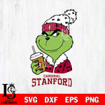 Stanford Cardinal Grinch hat Svg Eps Dxf Png File, Digital Download, Instant Download