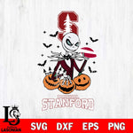 Stanford Cardinal Jack Skellington 2 halloween Svg Eps Dxf Png File, NCAA svg, Digital Download, Instant Download