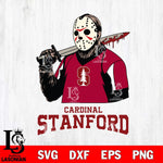 Stanford Cardinal Jason Voorhees 11 Svg Eps Dxf Png File, Digital Download