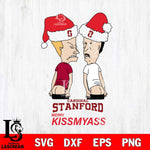 Stanford Cardinal Merry KissMyass Svg Eps Dxf Png File,NCAA Svg Files,Digital Download,Sublimation,Instant Download