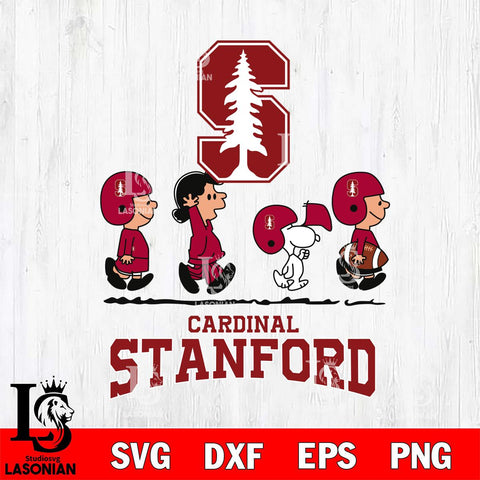 Stanford Cardinal Snoopy Sport 12 Svg Eps Dxf Png File, Digital Download