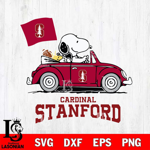 Stanford Cardinal Snoopy Sport 5 Svg Eps Dxf Png File, Digital Download