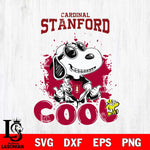 Stanford Cardinal Snoopy Sport 7 Svg Eps Dxf Png File, Digital Download