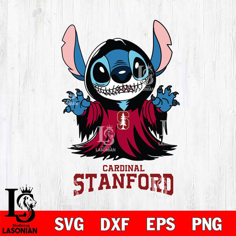 Stanford Cardinal Stitch Ghost Svg Eps Dxf Png File, NCAA svg, Digital Download, Instant Download