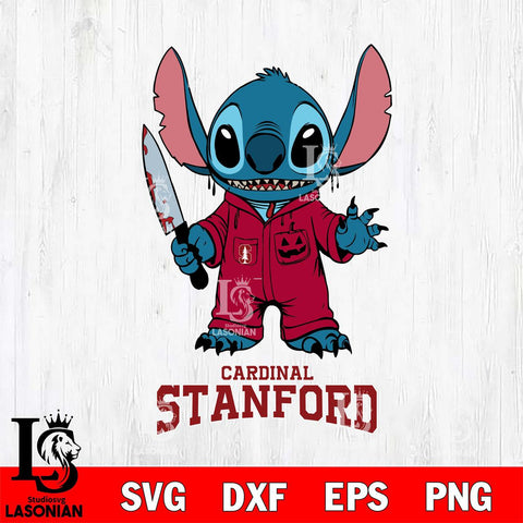 Stanford Cardinal Stitch Horror 2 Svg Eps Dxf Png File, NCAA svg, Digital Download, Instant Download