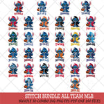 Stitch Horror MLB Svg Eps Dxf Png File,bundle MLB svg, Digital Download, Instant Download