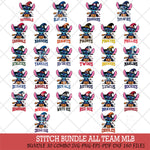 Stitch witch MLB Svg Eps Dxf Png File,bundle MLB svg, Digital Download, Instant Download