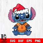 Syracuse Orange Baby Stitch Christmas Svg Eps Dxf Png File, Digital Download, Instant Download