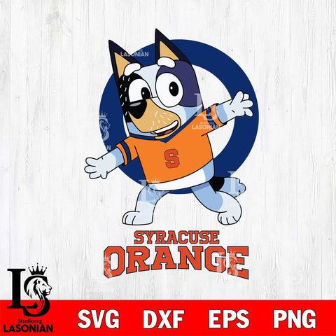 Syracuse Orange Bandit Heeler Rugby Svg Eps Dxf Png File, Digital Download ,Instant Download, Cricut File