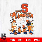 Syracuse Orange Bluey Halloween Family Svg Eps Dxf Png File, Digital Download, Instant Download