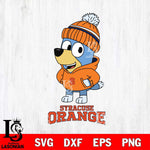 Syracuse Orange Bluey Hoodie Sport Svg Eps Dxf Png File, Digital Download ,Instant Download, Cricut File