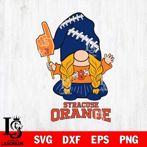 Syracuse Orange Gnomes Fan Svg Eps Dxf Png File, Digital Download, Instant Download